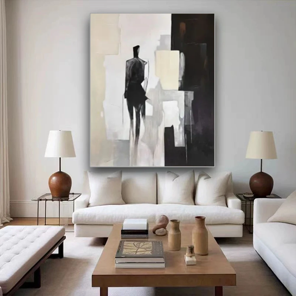 

creative painting decor 100% Handpainted Oil Painting on Canvas wall Painting Modern Wall artwork living room wall Decor home