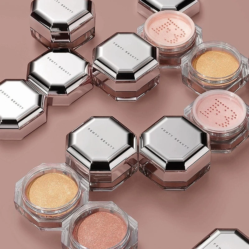 

Fenty Beauty Портативная алмазная пузырьковая роза Highlight 3D контурная палитра Матовый цветной хайлайтер Натуральная осветляющая пудра для макияжа ﻿