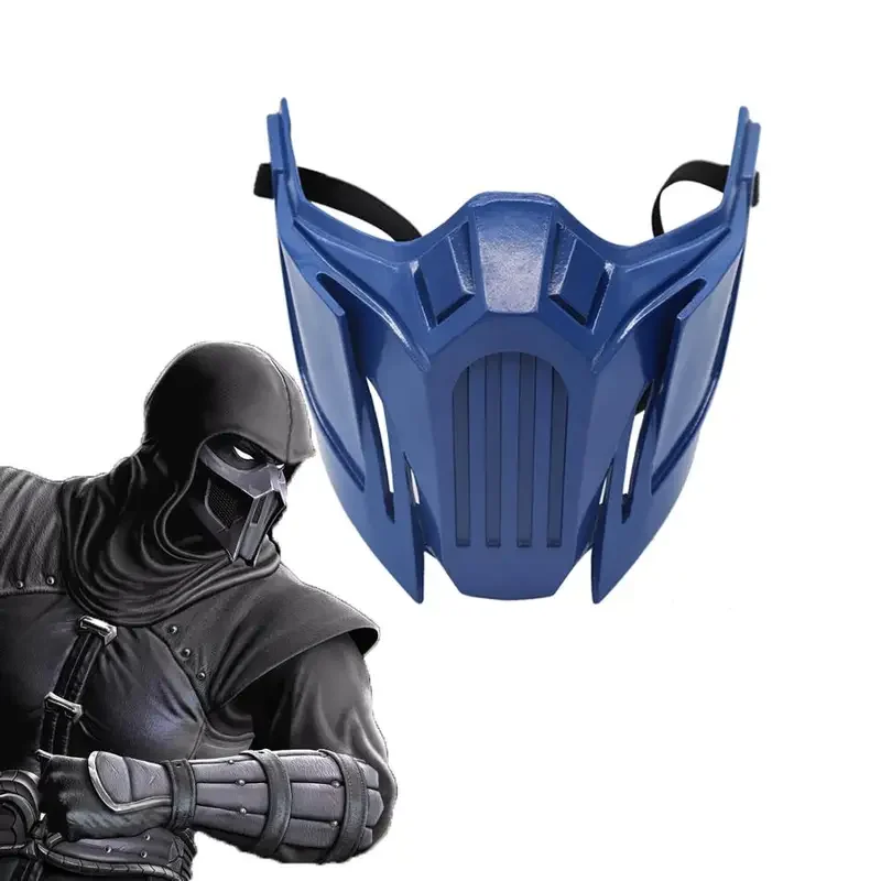 Game Mortal Kombat 11 scorpion mask cosplay props resin unisex Noob Saibot Halloween accessories sub-zero masks