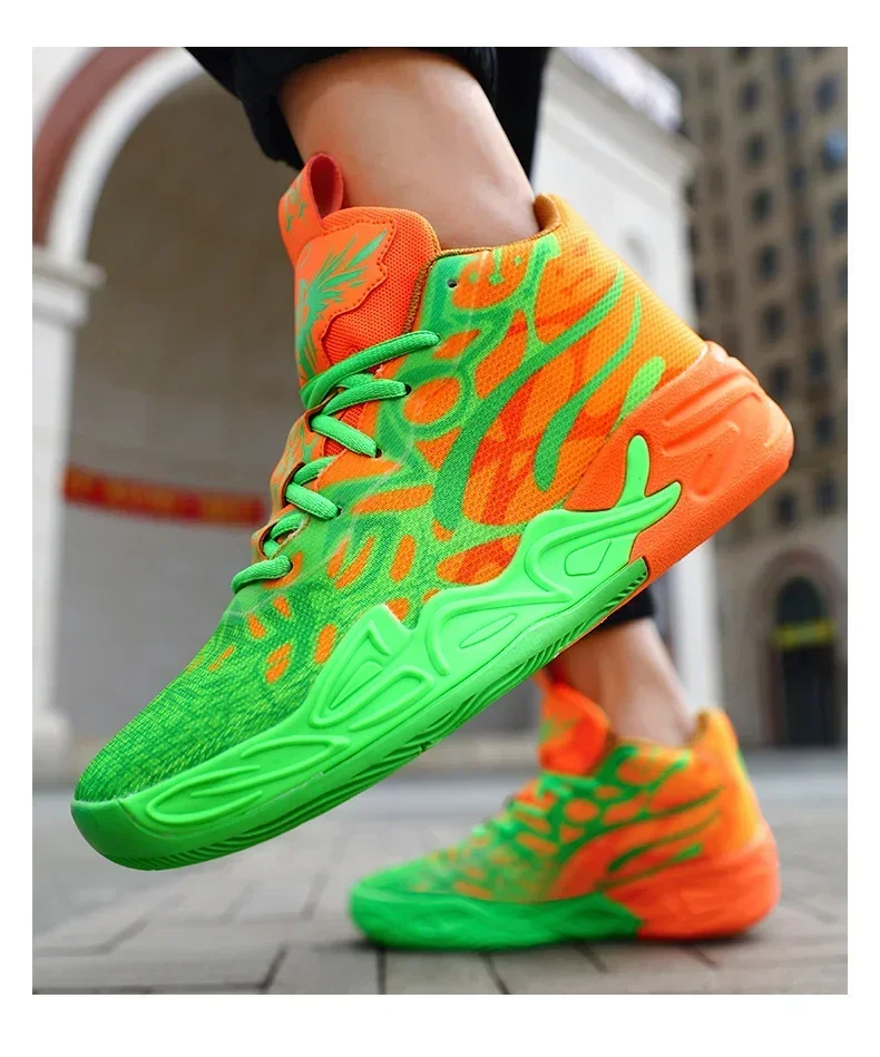 Neue Herren-Basketballschuhe, sportliche Sportschuhe, Unisex, Outdoor-Laufschuhe, leichte Trainer-Schuhe, atmungsaktive Damen-Sneaker von hoher Qualität – Detail 14
