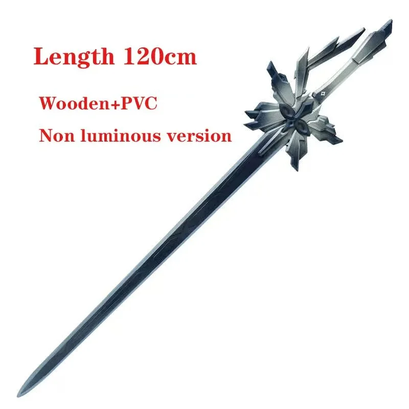 Elf Fatui Harbingers The Captain Capitano Cosplay Leuchtendes Schwert Waffenspiel Genshin Impact Cosplay Prop Halloween Zubehör