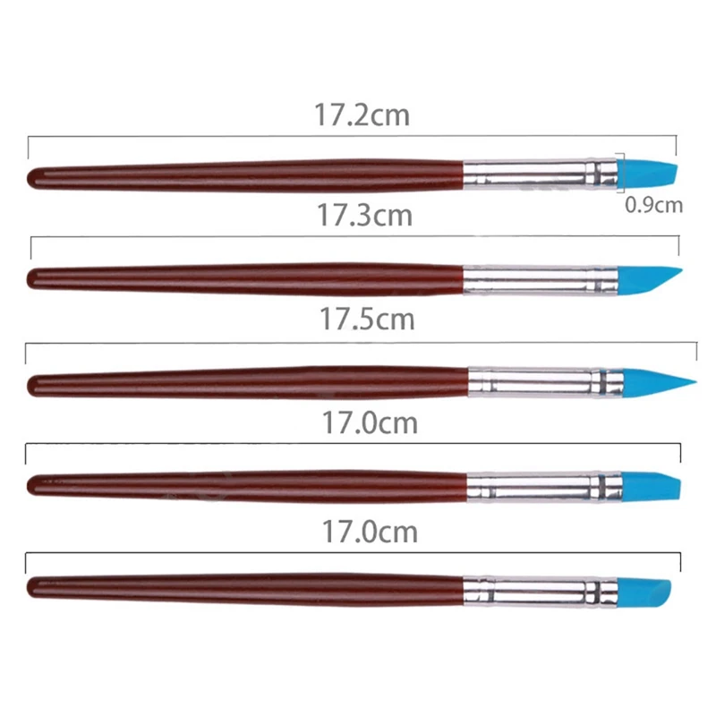 A35Q-45 Pcs Pottery Clay Sculpting Tool Sets For Beginners Professional Art Crafts Wooden Handle Modeling Ceramic Clay Tools