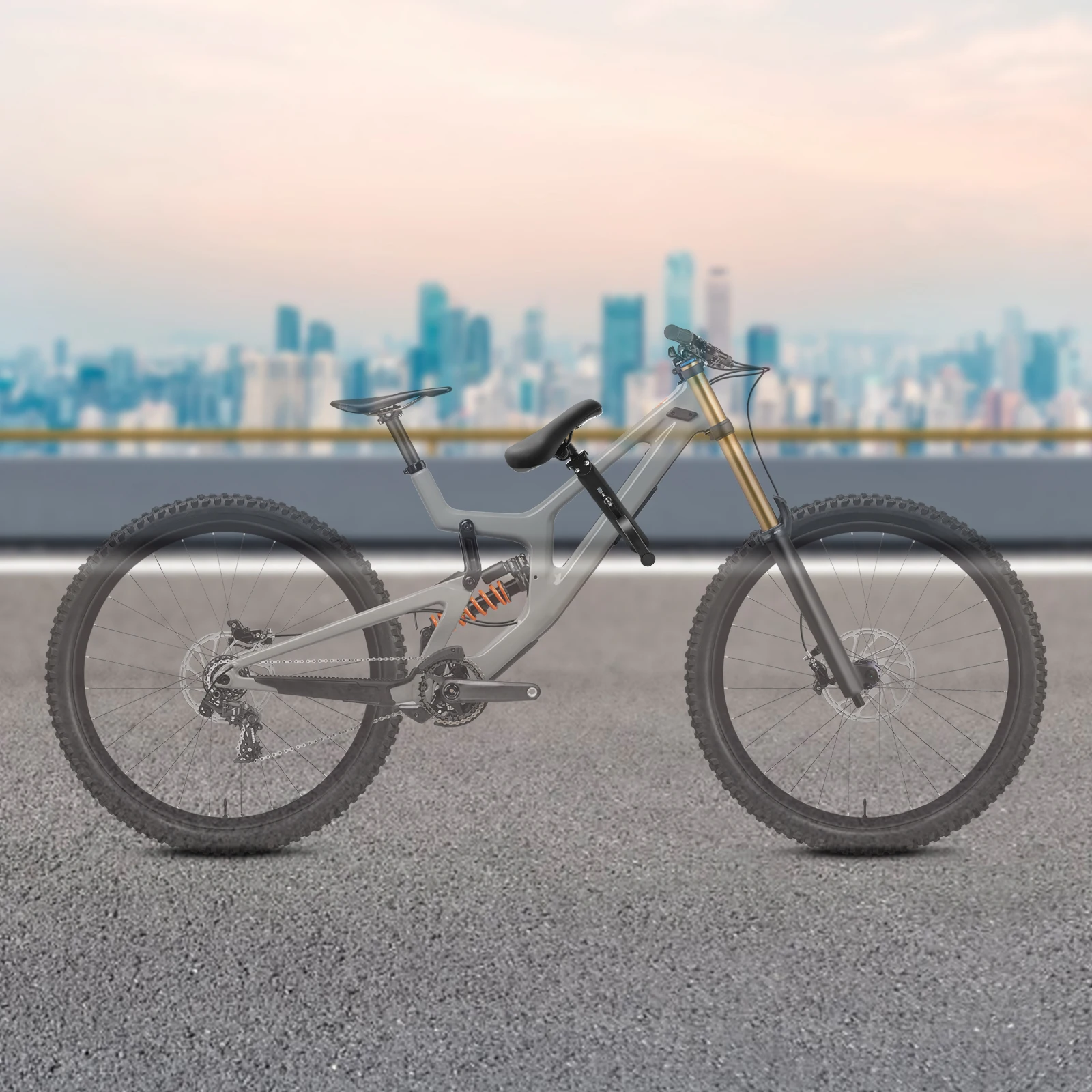 

Комбинированный комплект аксессуаров для детского велосипедного сиденья и руля, полный комплект передних велосипедных сидений для детей 3-6 лет