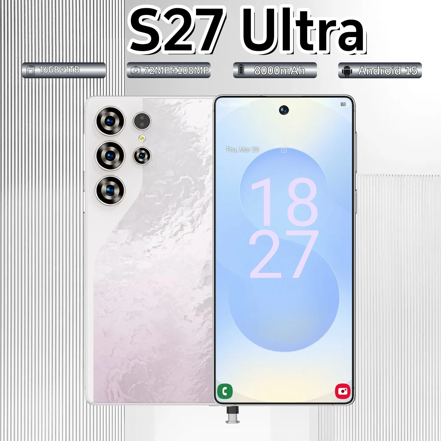

HOT 2025 NEW Pad S27 ultra Tablet PC 7.3 inch HD 4K Android 15 22GB+2TB 8000mAh Battery 4G 5G Dual Sim Card WiFi GPS Google Tab