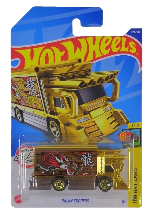 Hot Wheels 1:64 Raijin Express Collection die cast alloy car model decoration gift