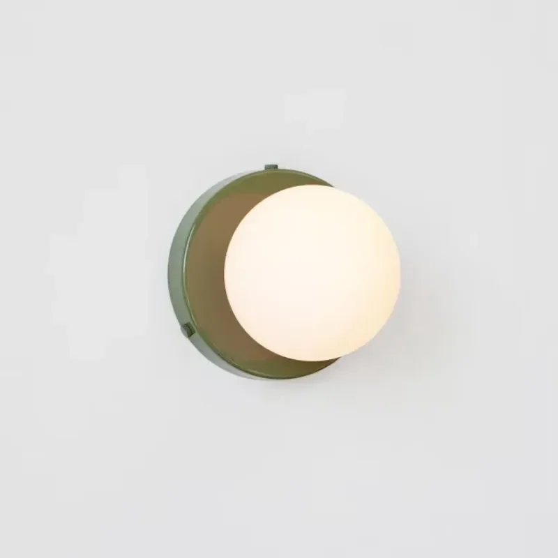 新しいガラスボール-led-ウォールランプライト高級ミニマリスト燭台リビングルームダイニングルームバスルームミラー家の装飾