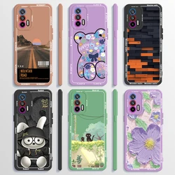 For Realme GT Neo 2T Case Soft Silicone TPU Shell Phone Cover for OPPO Realme GT Neo / GT 5G / Q3 Pro 5G  Cases New Design Funda