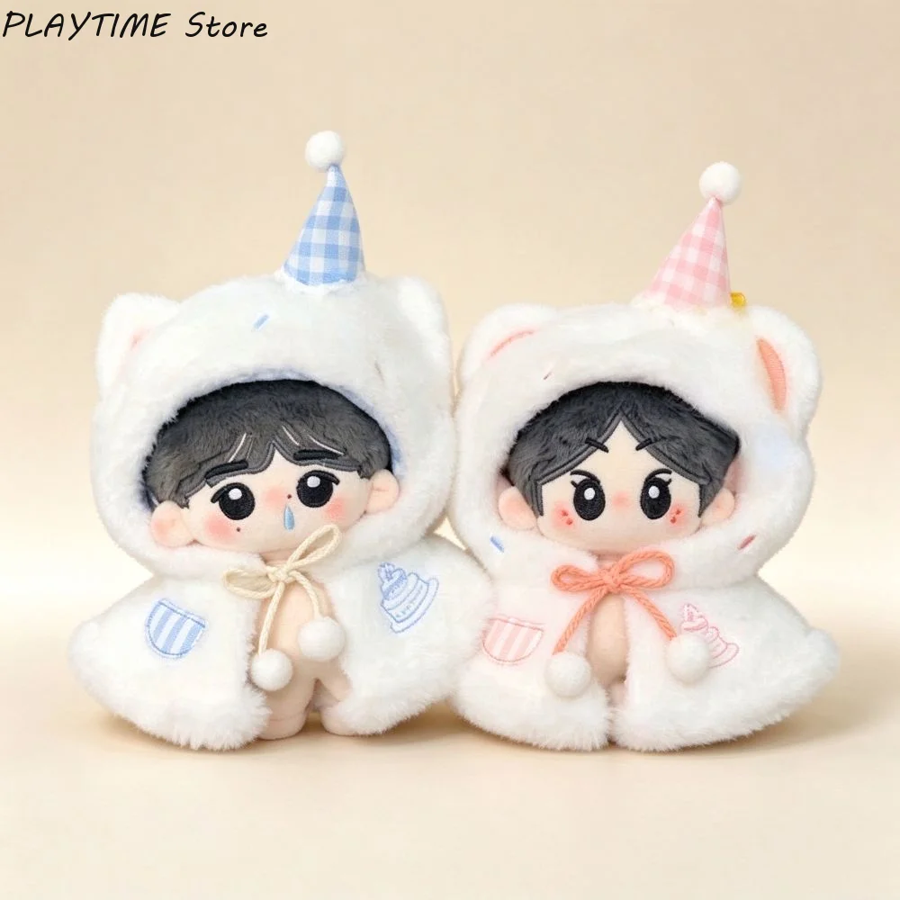 10cm Starfish Body Mini Clothes Head Covers Cloaks Clothe Cakes Small Cloaks Cotton Dolls Are Suitable For 10cm Dolls Cape