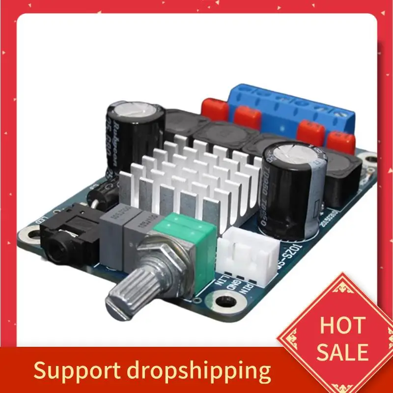 

B44C Плата цифрового усилителя мощности Плата усилителя TDA3116D2 Двухканальный высокой мощности 2X50 Вт