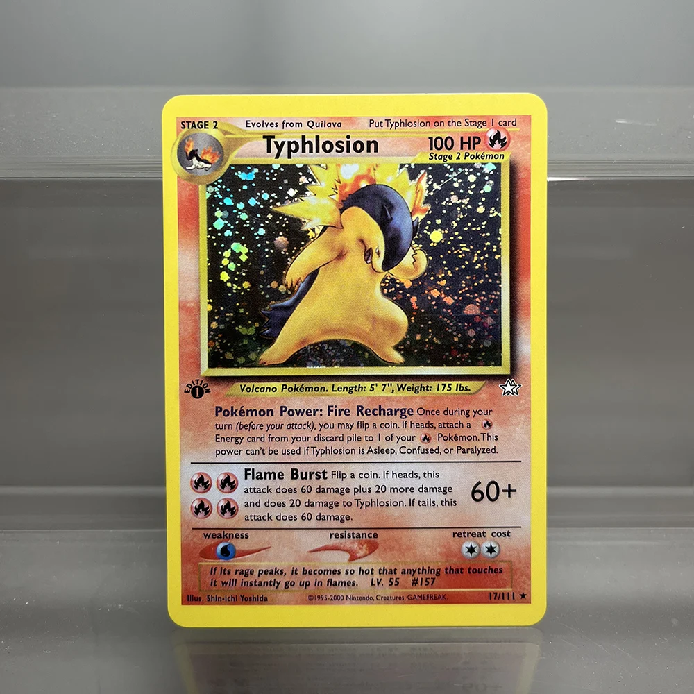 Folie PKM Einzelkarten Pikachu Charizard EX Bubble Mew Game Seltene Sammelkarten PTCG Rainbow Proxy Cards