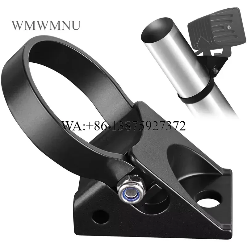 Wmwmnu Universal 1.75 2 Inch Tube Mount Clamps for UTV RZR Buggy Roll Bar Pillar Roof Cage Brackets Holders for Truck
