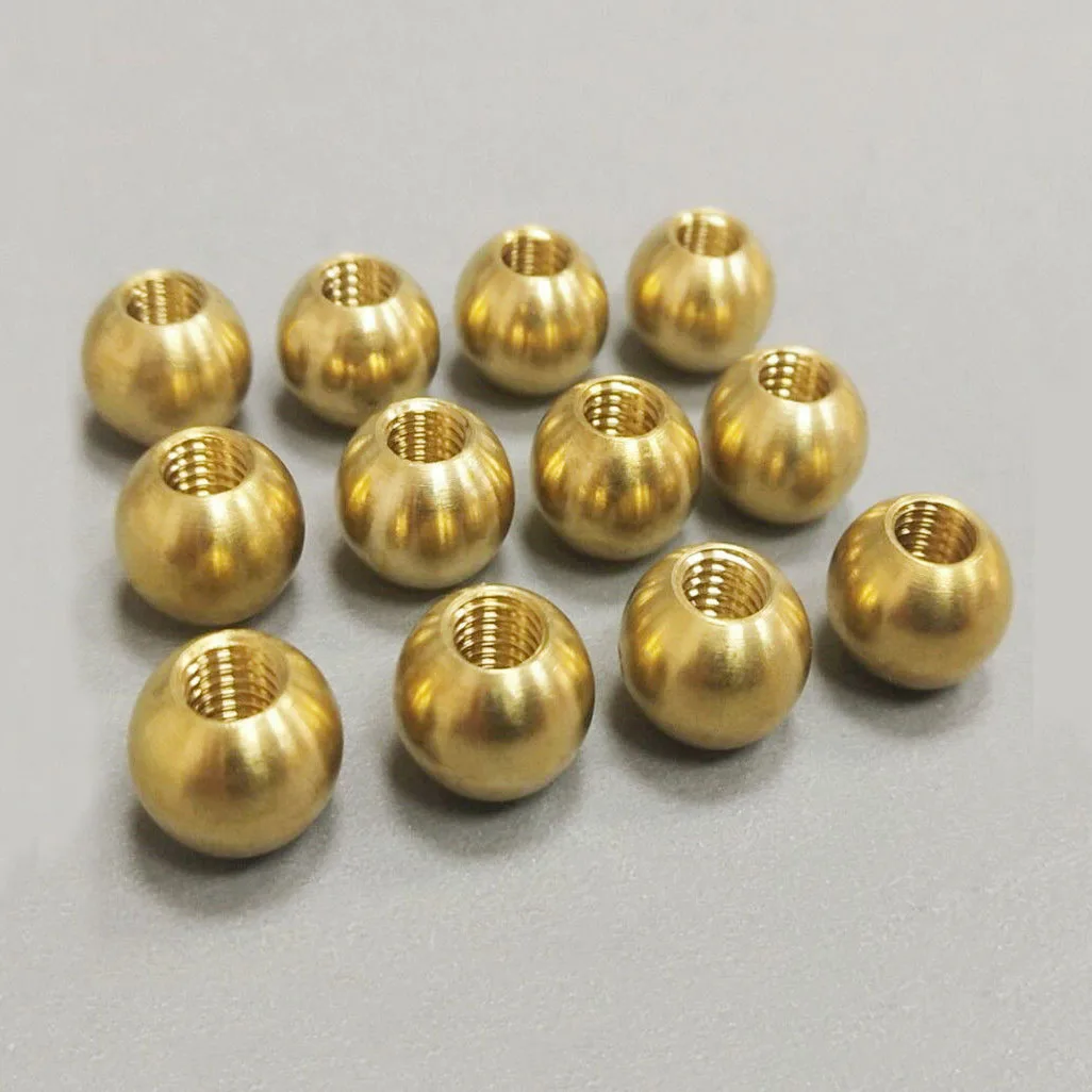 1PCS Brass Thread Hole Ball For CNC Later Machine