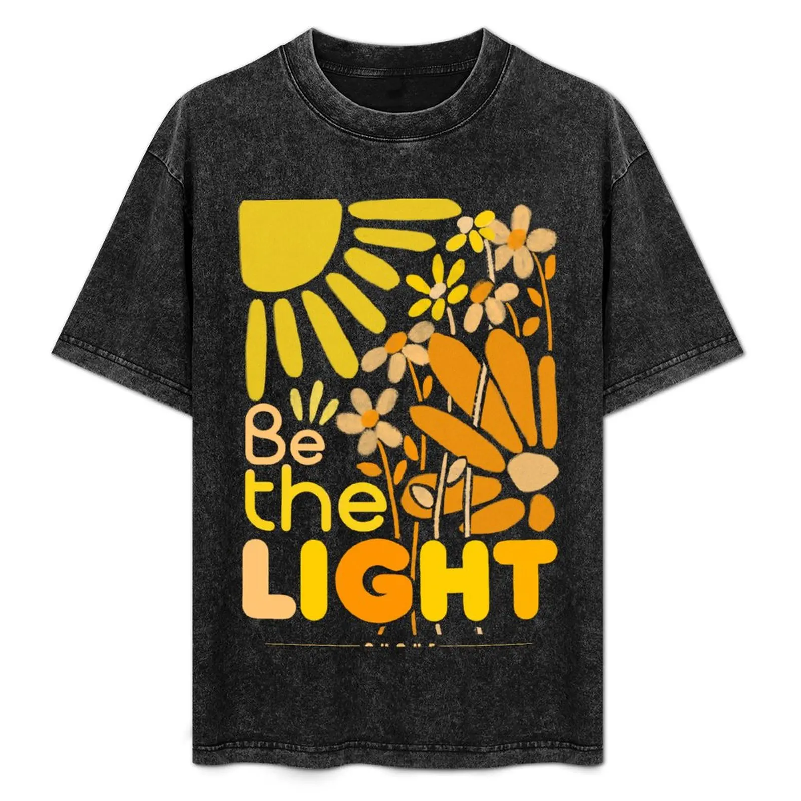 

Be the light T-Shirt Festival Casual Short Sleeve