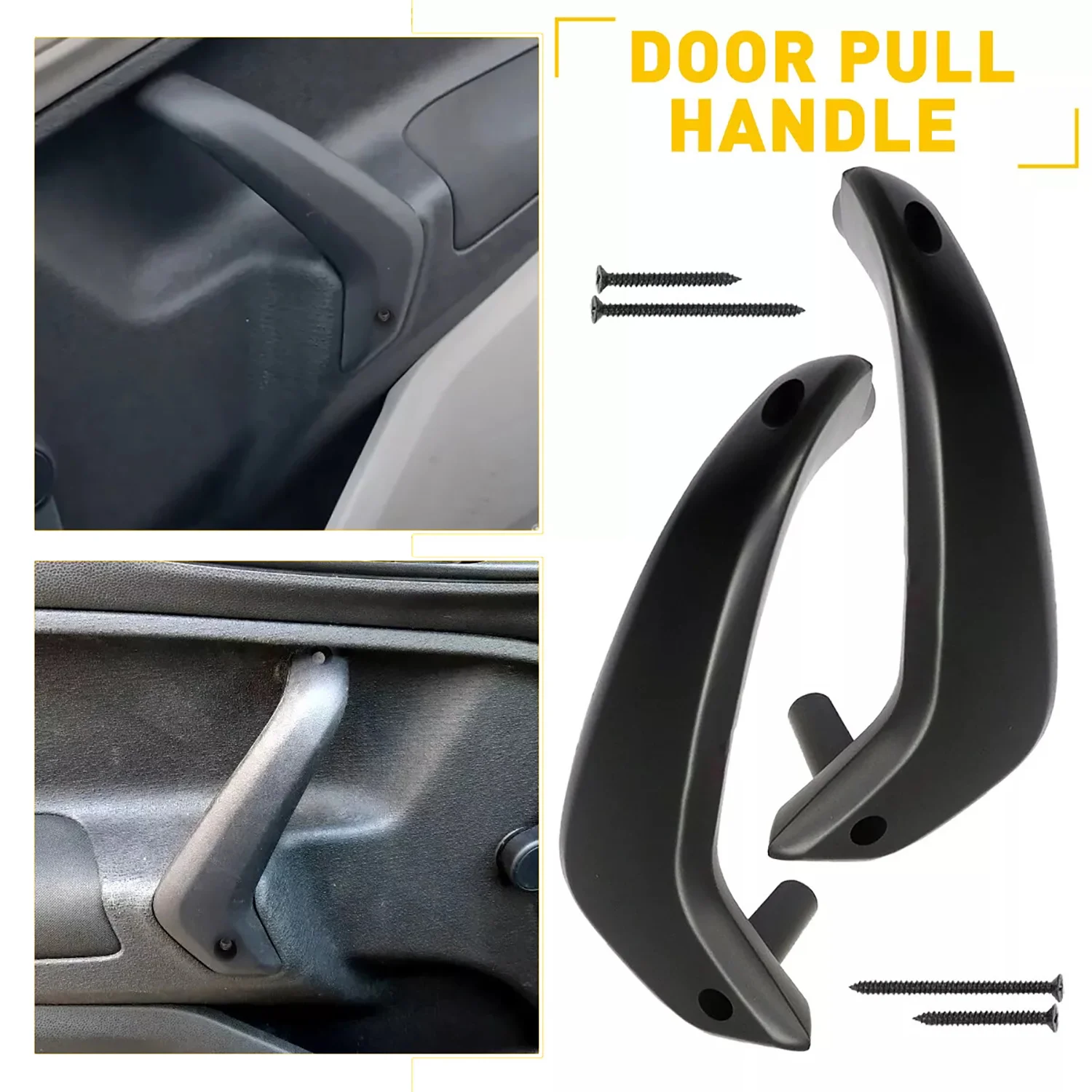 2pcs New Left & Right Interior Door Handle Manual Window Panel For Ford Fiesta Manual Model G2BZ-5823943-JA D2BB-A23943-CA35B8