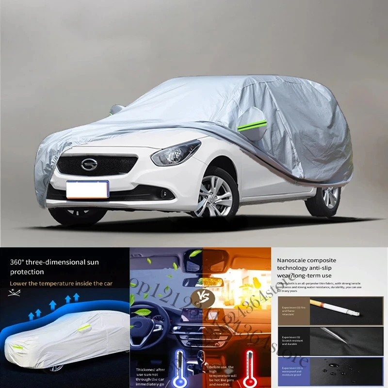 

For Trumpchi-GA3-fitAuto Anti snow Anti dust Anti-uv Anti peeling paint And Anti Rainwater 210t car cover Car cover protection