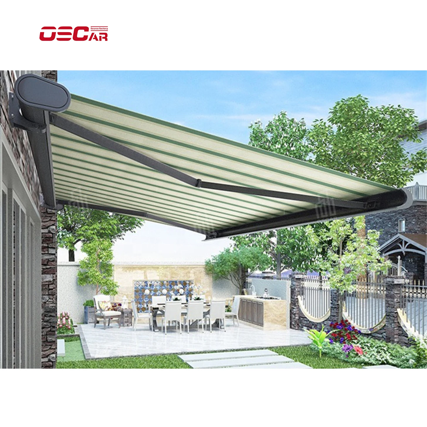 

Factory Direct Sale Retractable outdoor aluminum pergola aluminum outdoor Folding System Roof retractable Pergola Awning pergola