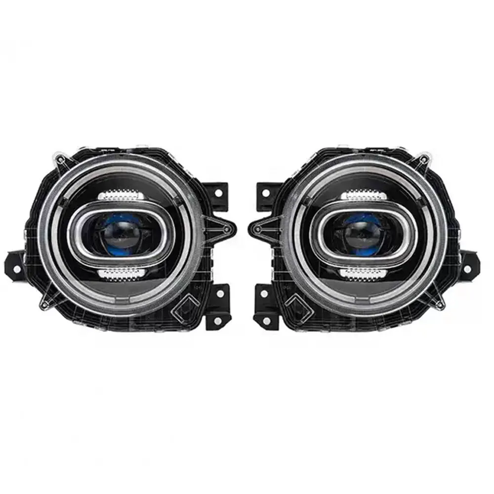 2pcs faróis de carro para Suzuki Jimny JB64 JB74 2018 2019 2020 2021 21022 2023 2024 LED