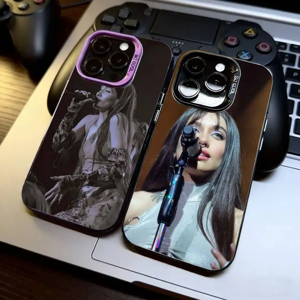 

Singer M-MARIA B-Becerra Phone Case For iPhone 17,16,15,14,13,12,11 Plus,Pro Max,XS,Colorful Silver Phone case Funda Cover