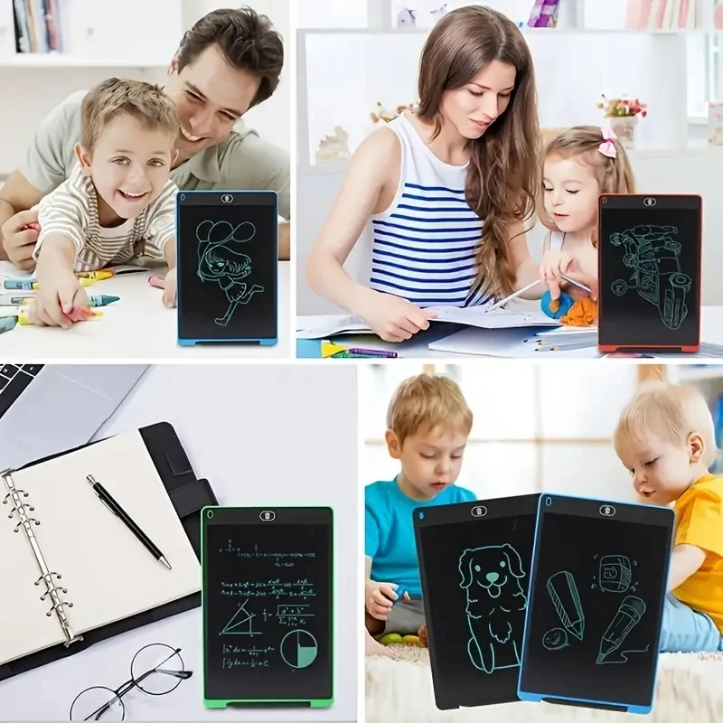 LCD Writing Tablet Children Graffiti Sketchpad Handwriting Blackboard Magic Drawing Board Montessori Learning Educational Toys