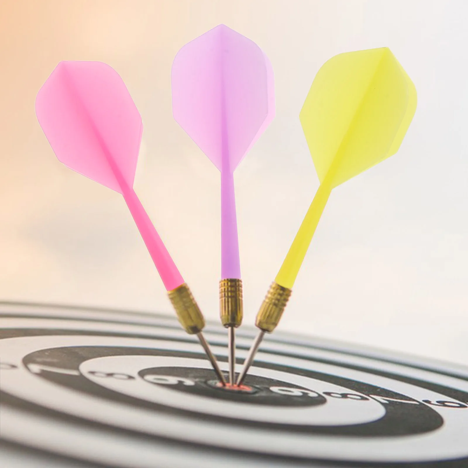 

21Pcs Plastic Flights Shaft Set Universal Integrated Shaft Flights Replacement Parts for Dart Accessories Kit Flight