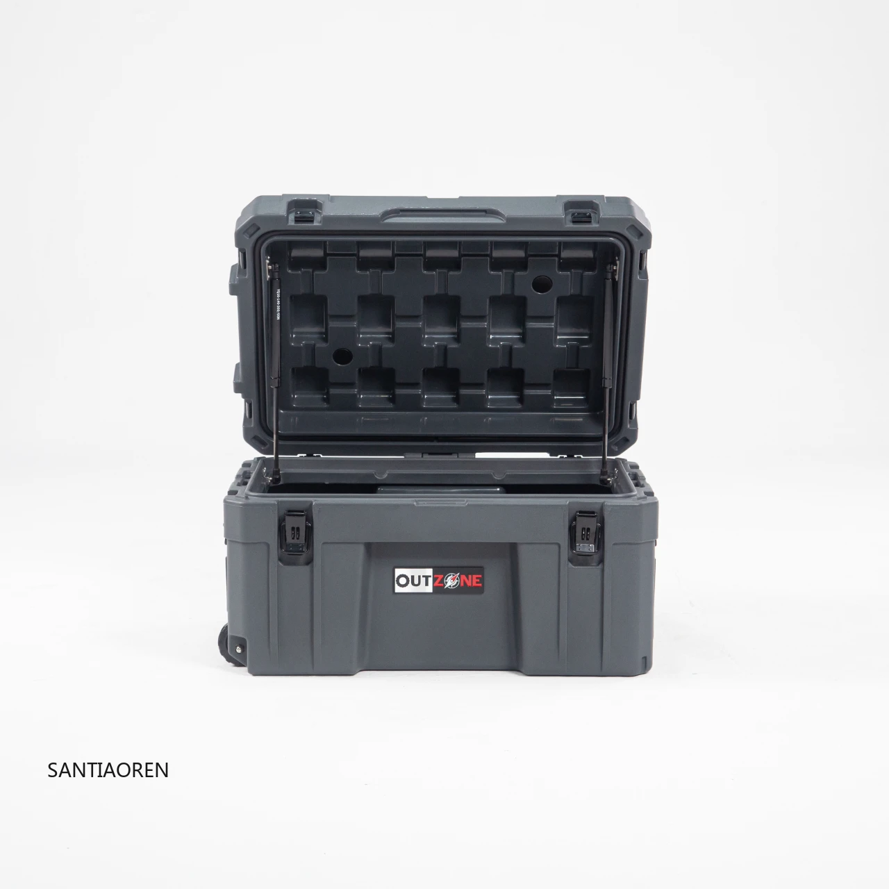 

202580L Rotoplastic Cargo Box with Custom Logo High-Quality Rigid Toolbox for Auto Parts