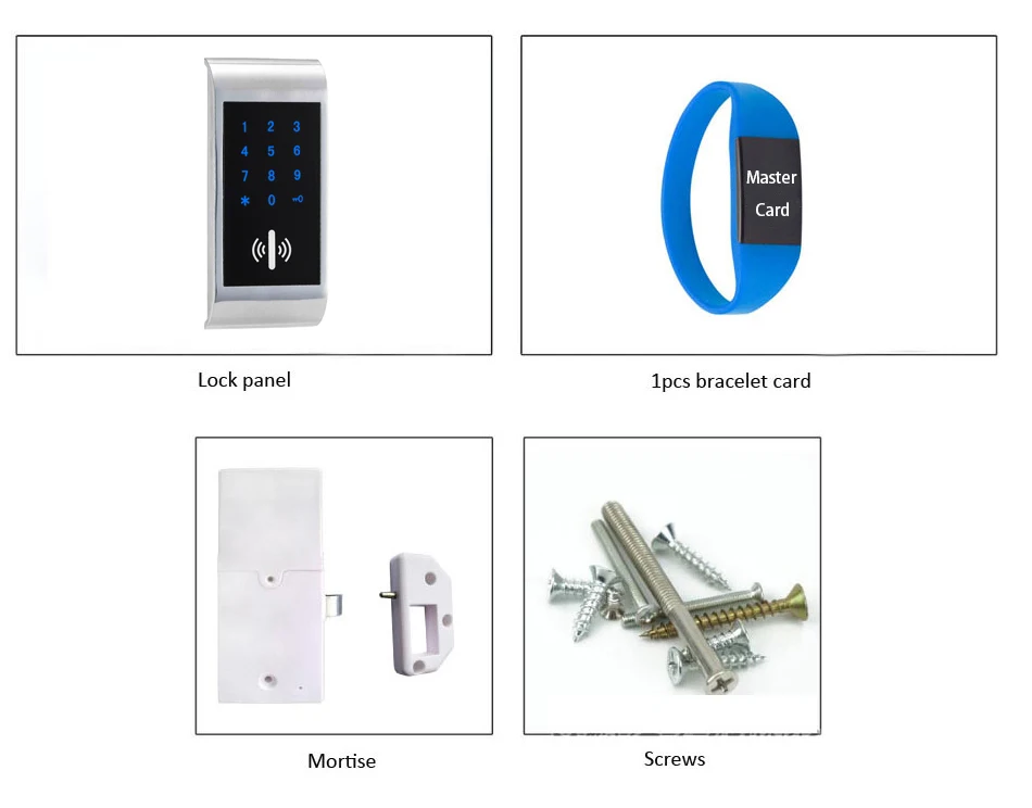 Intelligente Tastatur RFID Elektronische Schrank Umkleide Sauna Lock für Home Gym Schule Spa Schrank Tür – Detail 17