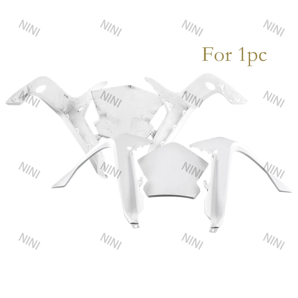 

VFR 1200 Motorcycle For Honda VFR1200 2010 2011 2012 2013 Injection Mold ABS Unpainted White Front Upper Nose Cowl Fairing Cover
