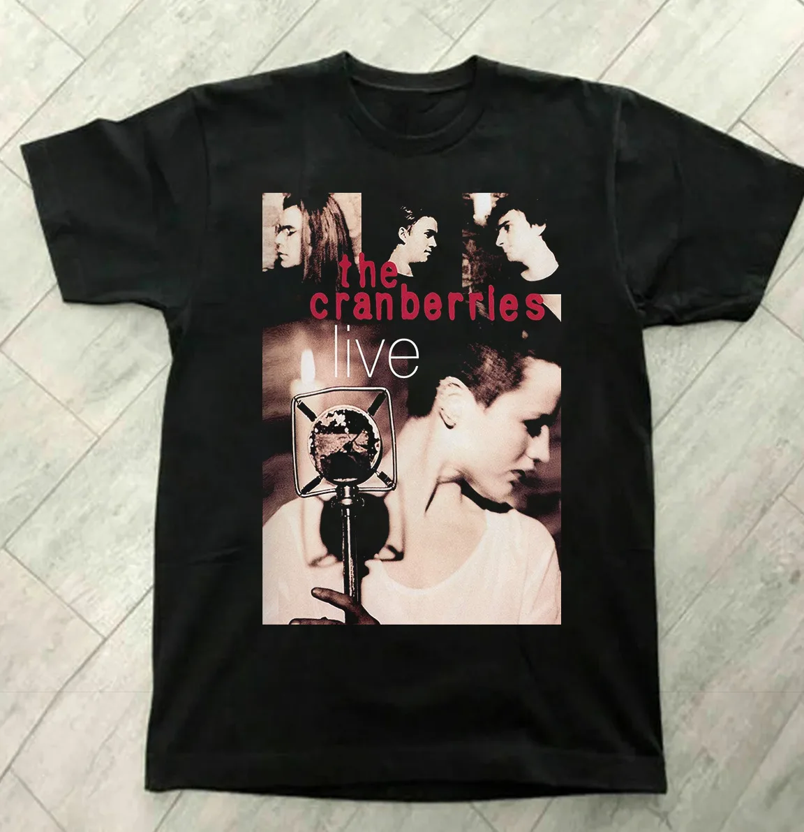 The Cranberries band Live In London Short Sleeve Unisex T-Shirt All Size