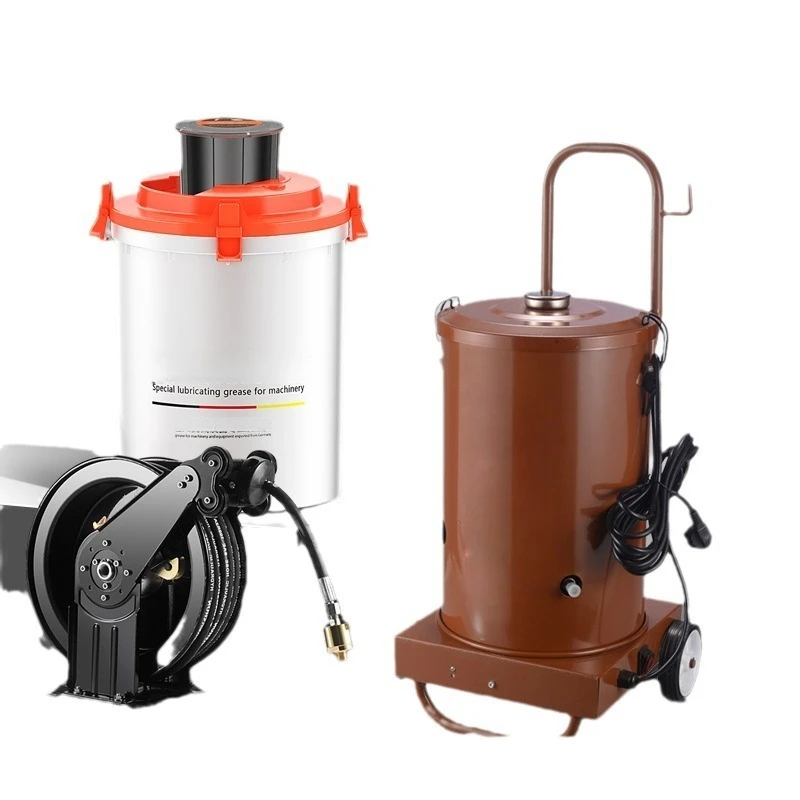 Automatic Grease Gun 24V Electric High Pressure Lubricator Industrial Grease Dispenser for Car Truck Machinery