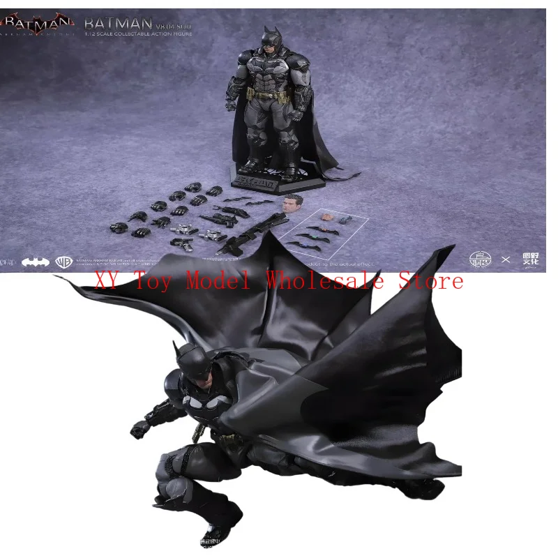 جديد باتمان أركام نايت عمل الشكل LPZZ 1/12 مقياس الذكور الجندي المحارب الطبعة باتمان مجموعة كاملة 6 بوصة نموذج الأولاد الهدايا