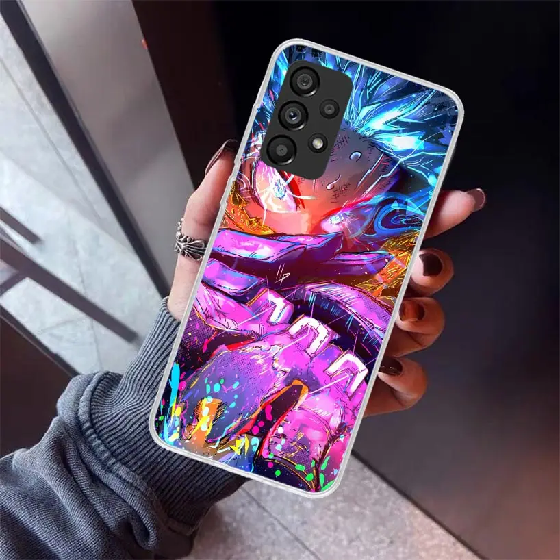 Midoriya Izuku Deku MHA My Hero Phone Case For Samsung Galaxy A16 A15 A14 A13 A12 A55 A54 A53 A52 A35 A34 A33 A32 A25 A24 A23 A2