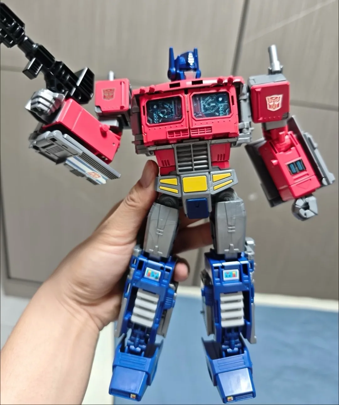 Ready Stock Transformation Toys OP Prime Primes Power of Primes Leader Series 22cm Autobot Transformation Robot Model Action