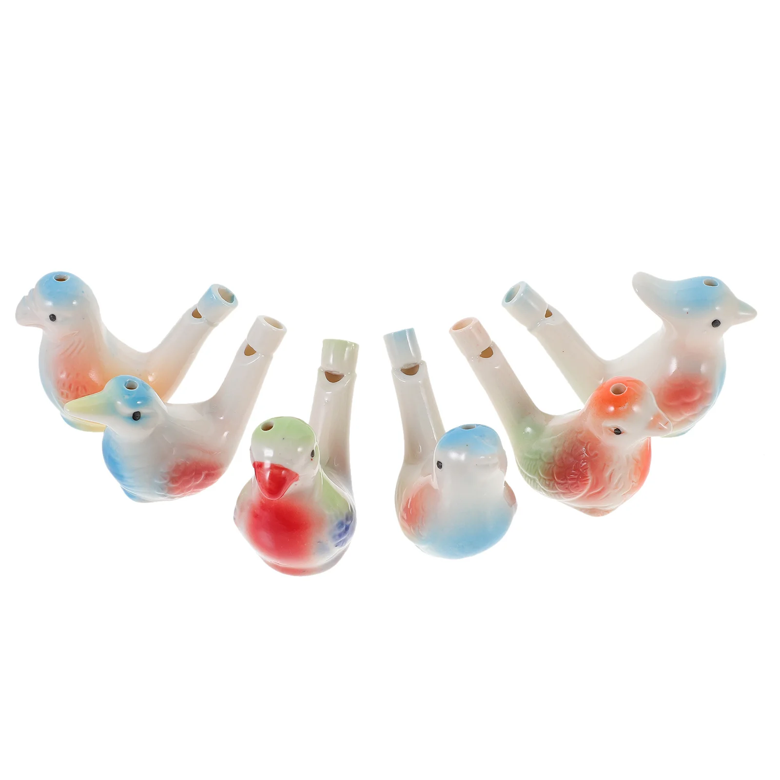 6 Stuks Water Vogel Fluitje Set Keramische Vogel Oproep Instrumenten voor Kinderen Verjaardag Muziek Feestartikelen Water Fluitje Kids instrumenten
