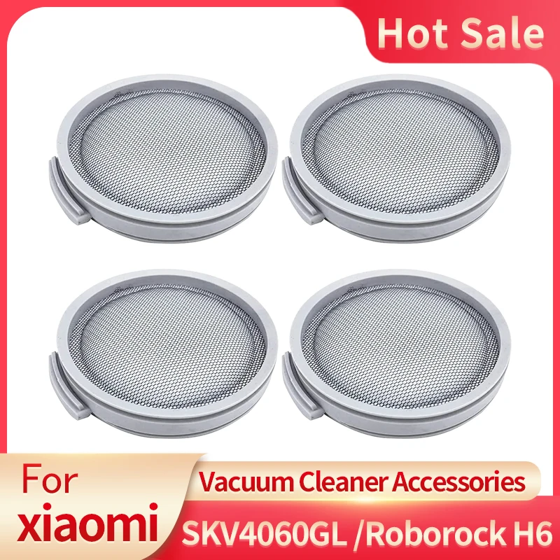 Hepa Filter Sapre Parts For XiaoMi Roborock H6 Mijia SCWXCQ01RR SKV4060GL Handheld Vacuum Cleaner Washable Filter Replacement