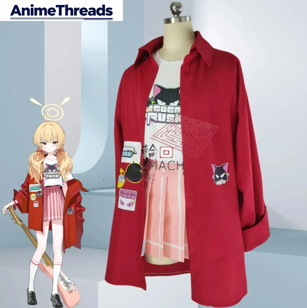 

THREAD Blue Archive Ibaragi Yoshimi Cosplay Costume Cos Game Anime Party Uniform Hallowen Play Role Clothes Clothing