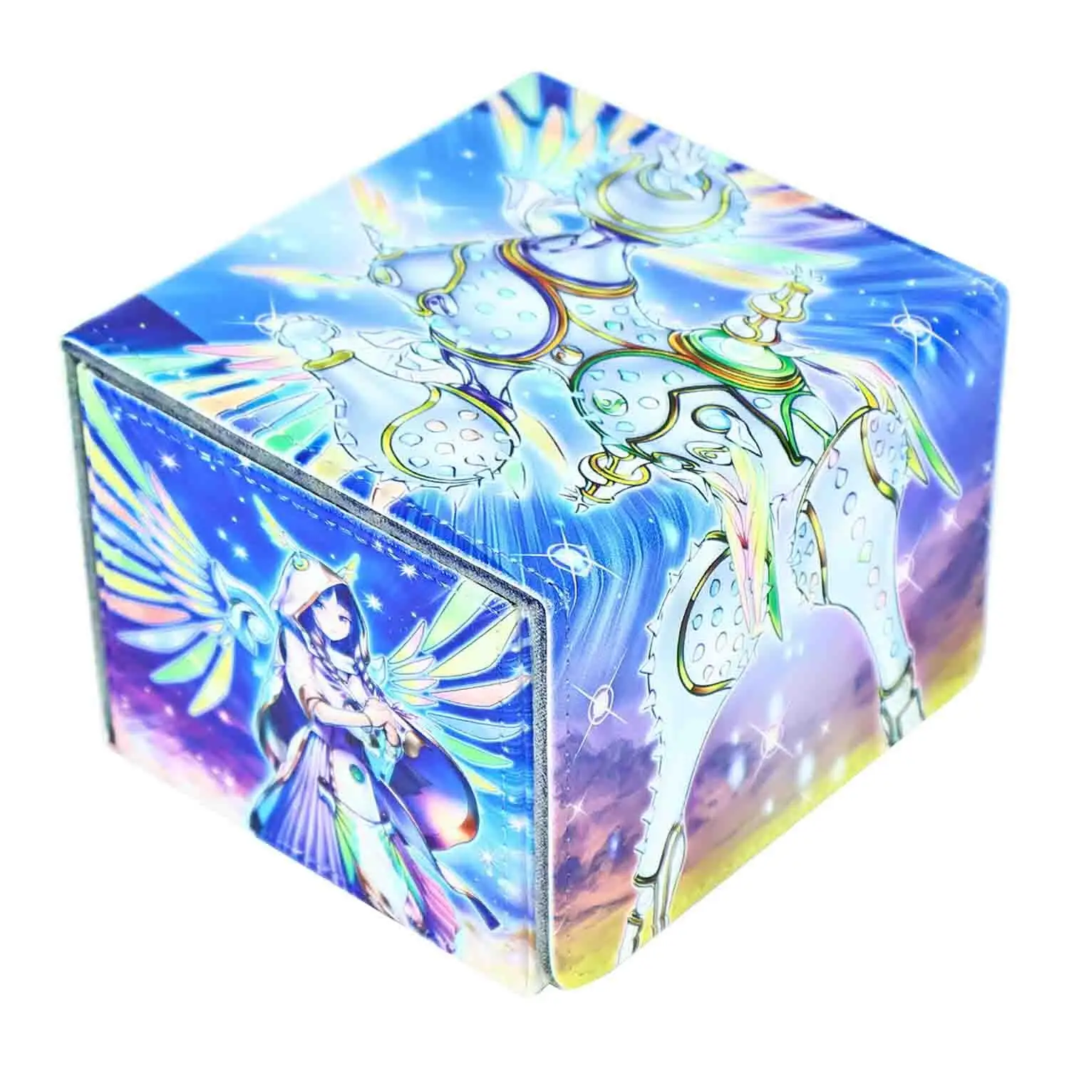 

Diy Self Made Yu-Gi-Oh! Herald of Perfection Card Storage Box Ygo Herald of Ultimateness High-End Leather Card Storage Box