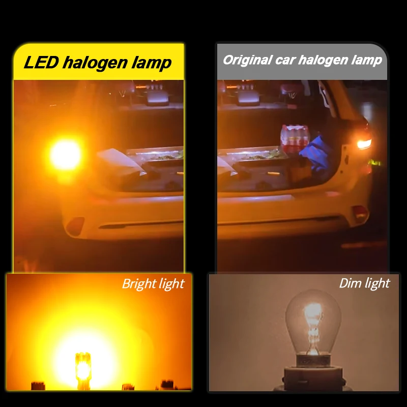 2-lampadas-led-ba15s-1156-bau15s-py21w-t20-wy21w-w21w-7443-canbus-para-sinal-de-direcao-automotivo-sem-erro-luz-Ambar-acessorios-para-carro