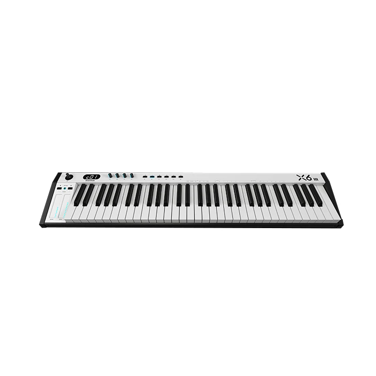 MIDIPLUS X6 III 61-Key Smart Electronic Piano Synthesizer Multi-Functional Midi Keyboard Instrument Usb Plug-And-Play