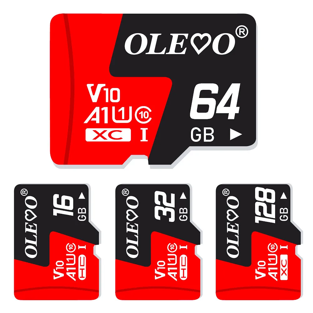 Kartu Memori 16G Penyimpanan Kecepatan Tinggi Kartu TF Mini 32GB 64GB 128GB 256GB Kartu TF Mikro C10 untuk Ponsel Tablet Notebook Tachograph Mobil