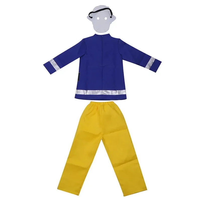 

lHalloween Cosplayl Sam Fireman Uniform Outfits Fire Firefighter Cosplay Anime Halloween Costumes Kid Fancy Dress Carnival Masqu