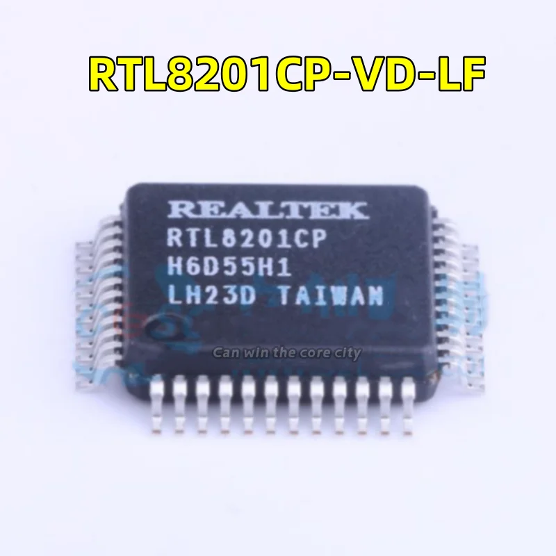 1-100 PCS/LOT New RTL8201CP-VD-LF RTL8201CP LQFP-48 Physical Layer Transceiver Ethernet chip