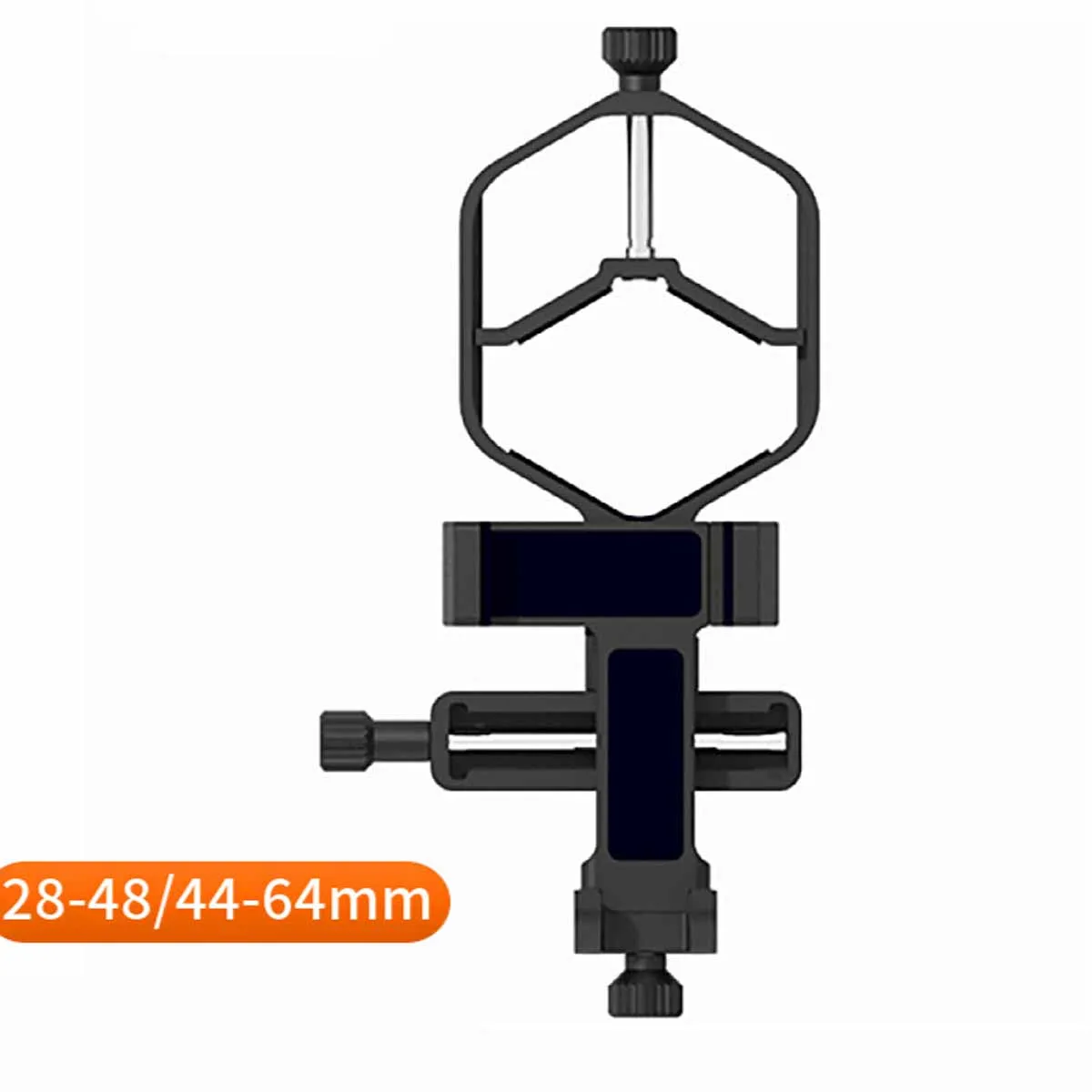Metal Astronomical Telescope Monocular Phone Holder Spyglass Mount Universal Multifunction Clip Connect Binocular for 28-64mm