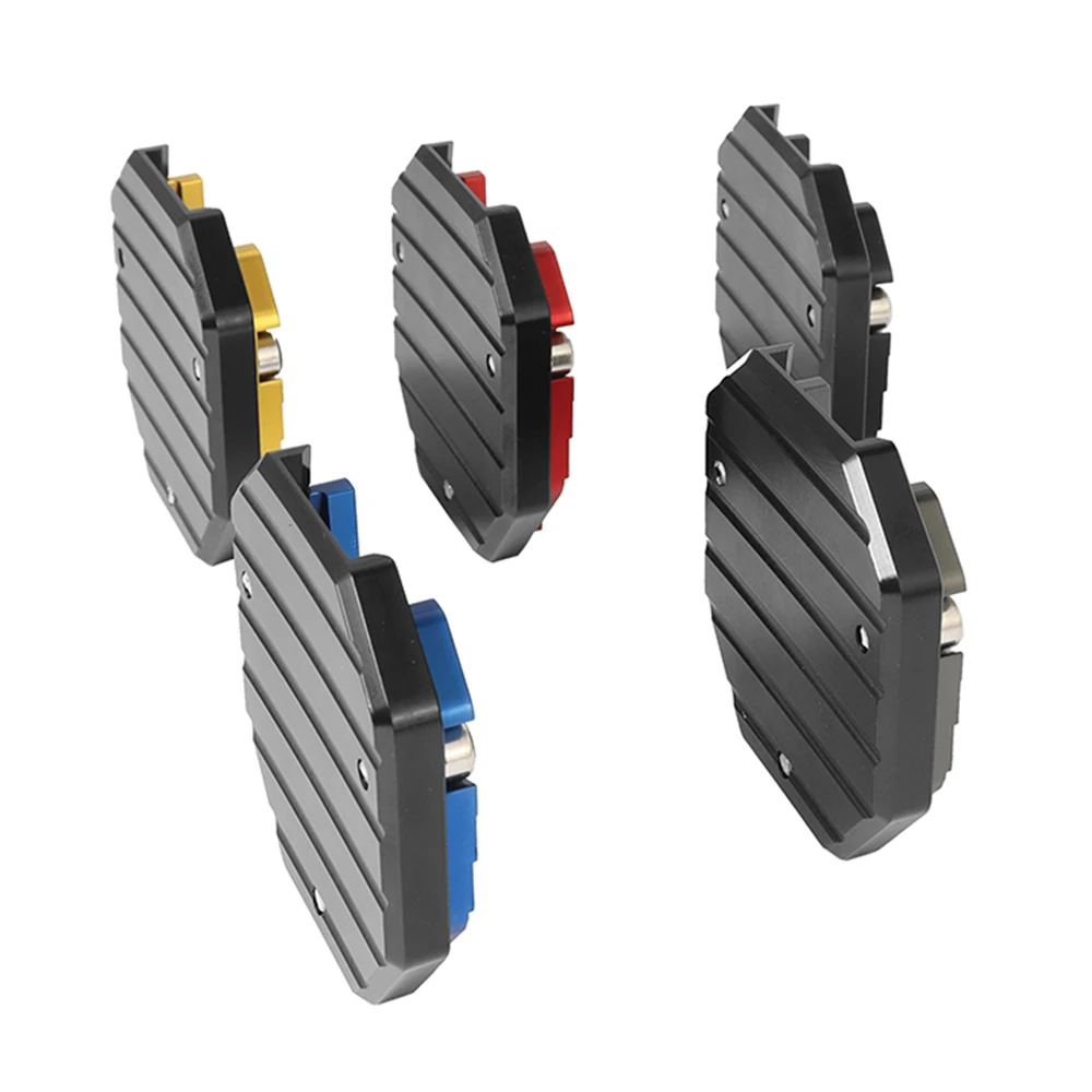 Aluminum Alloy Motorcycle Bike Kickstand Extender Foot Side Stand Extension Foot Pad Support Plate Motorbike Accessories