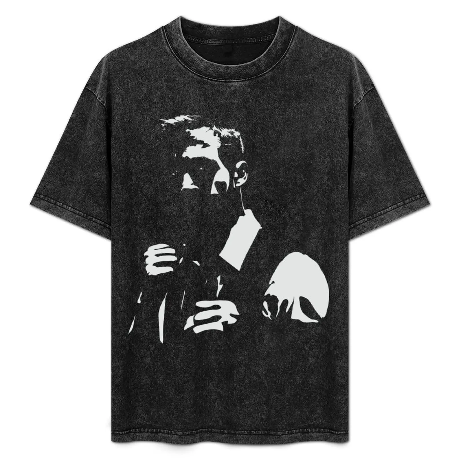

Only God Forgives Portrait T-Shirt Work Daily Short Sleeve Top