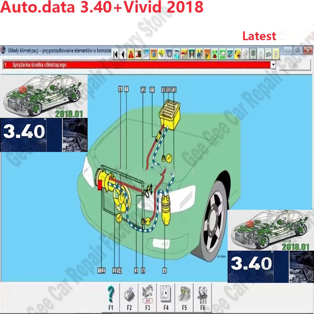 

Hot Vivid 2018 Workshop DATA Europe Automotive Repair Software+ Autodata 3.40 obd2 scanner Multi-languages Car Maintenance Tools