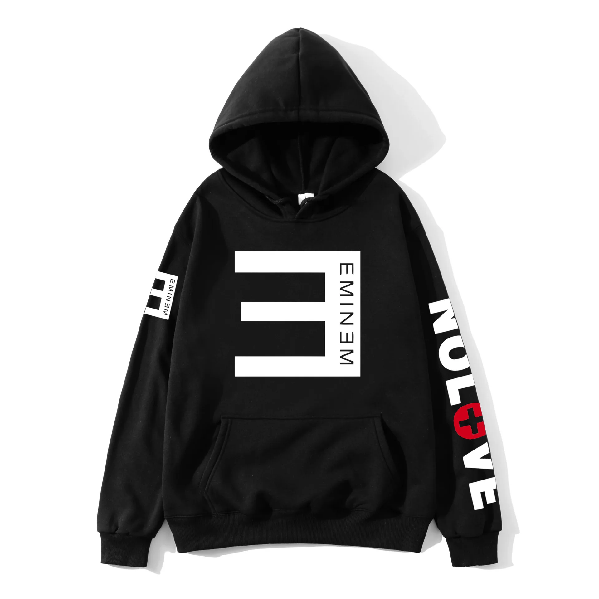 Rapper Eminem Music Album Hoodies World Tour Gift for Fan Graphic Hoodie Men Women Hip Hop Style Oversized Sweatshirt Streetwear