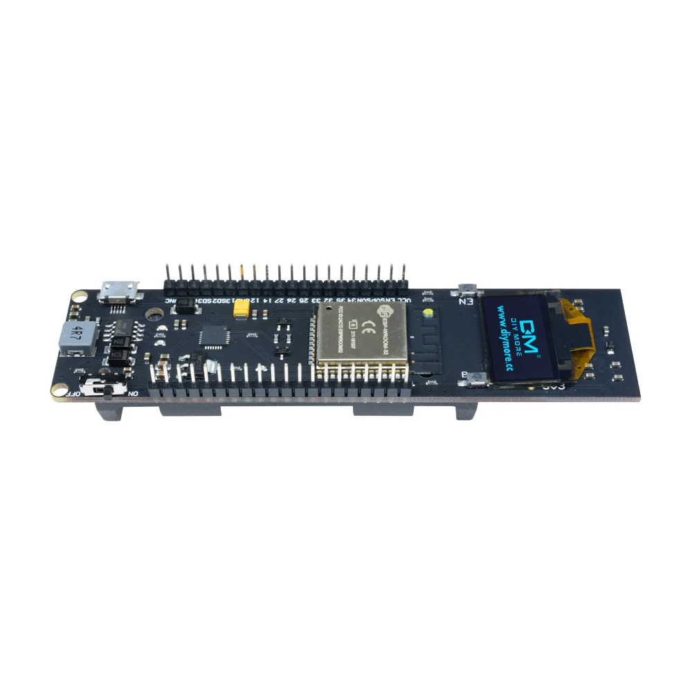 WEMOS ESP32 WIFI Wireless Bluetooth Module with 18650 Battery Holder+0.96-inch OLED Development Board