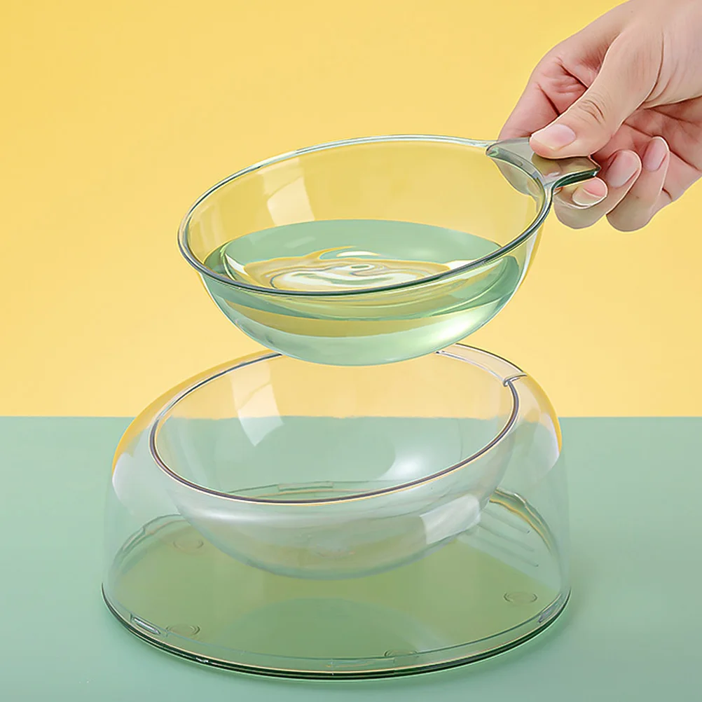 

High-Rise Cat Bowl Bevel Design Non-Slip Pet Food Container For Cats Dogs Thickened Eco-Friendly Feeding Bowl Easy Clean