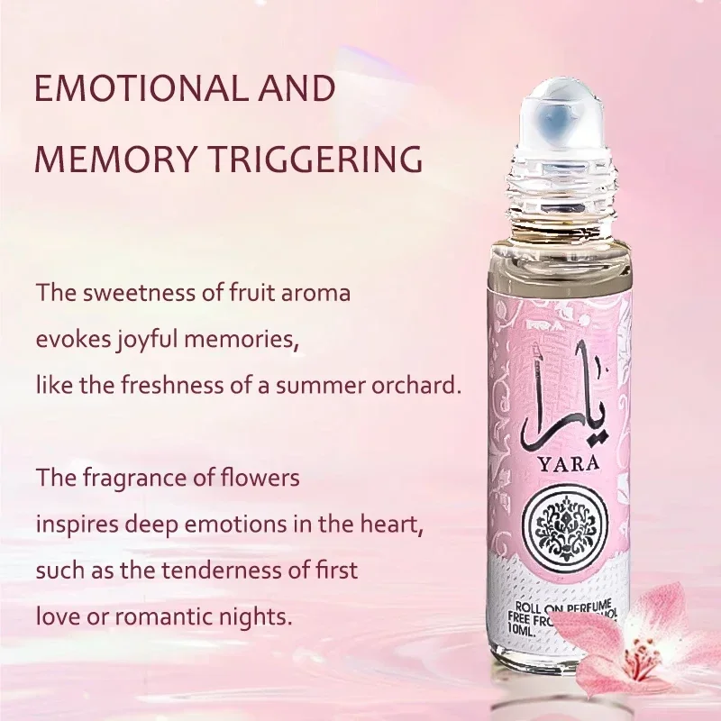 10ml Enhancing Mood Long-lasting Fresh Fruit Fragrance for Men Women Portable Pink Valentine\'s Day Holiday Gift Dating Must Have