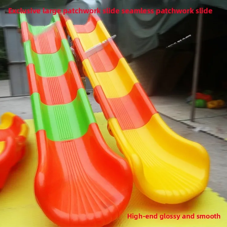 Outdoor Children's Slide Splicing Playground Water Double Slide Large Single Slide Accessories Fire Channel